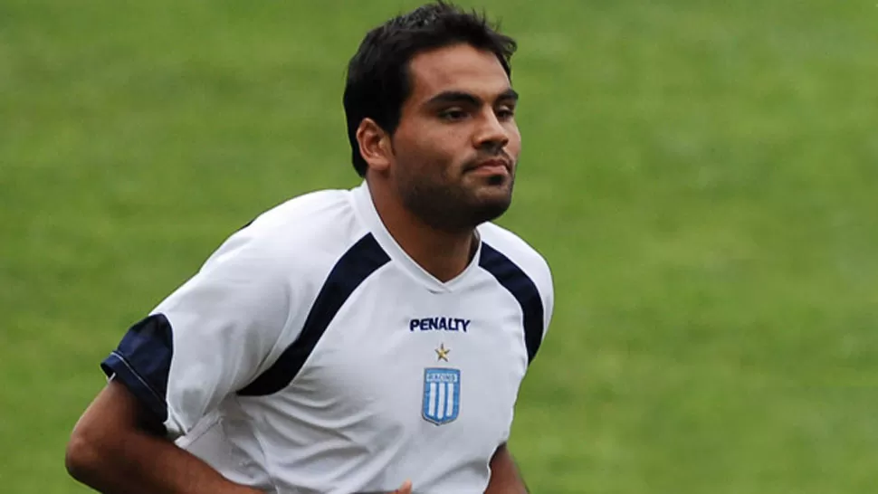 ENTRENAMIENTO. Gabriel Mercado durante una práctica con Racing. Actualmente juega en River. FOTO TOMADA DE WWW.RIVERPLATE.COM