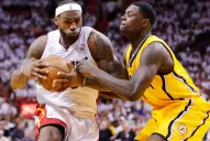 LeBron James fue el héroe en la victoria de Miami Heat