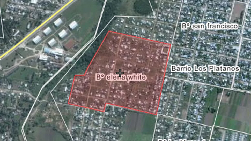 EXTREMA TENSION. La pelea ocurrió ayer, unos minutos antes de las 16. IMAGEN TOMADA DE WIKIMAPIA.ORG