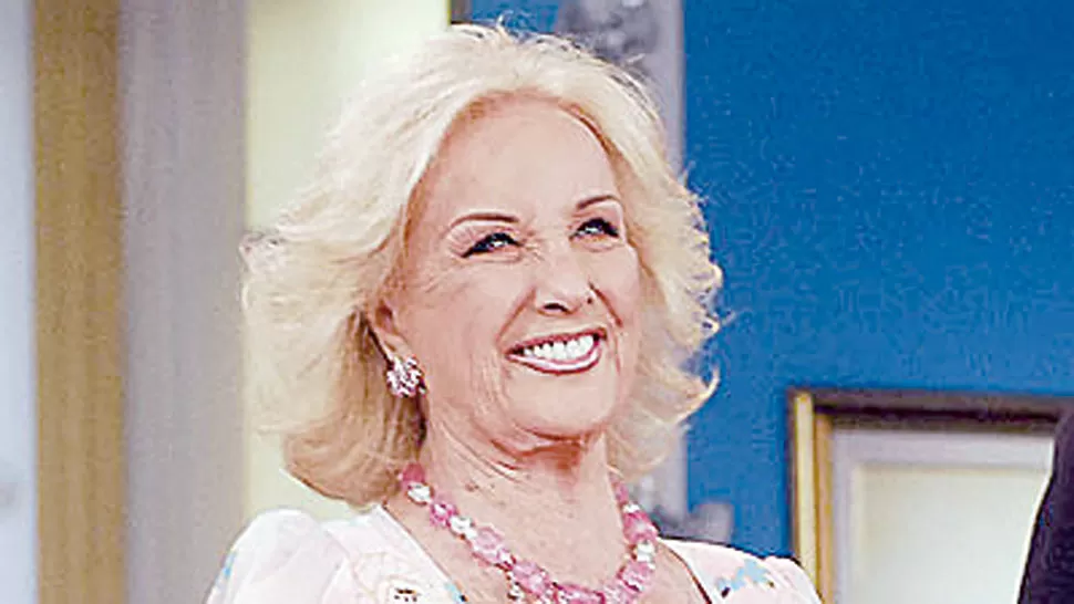 Mirtha Legrand vuelve a la TV y quiere a Tinelli en su mesa