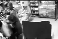 Un asaltante fue filmado y lo atraparon