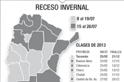 Tucumán, la primera del NOA en empezar las vacaciones