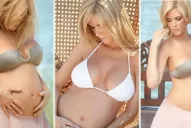 Nació Martina, la primera hija de Viviana Canosa