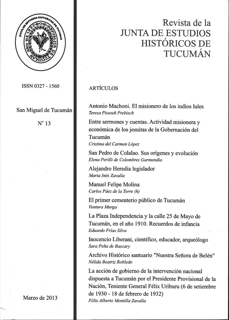 FESTEJO. La Junta celebra 47 años y los celebra con la públicación del número 13 de su revista. 