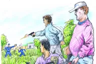 Ladrones escondieron joyas y electrodomésticos en el monte