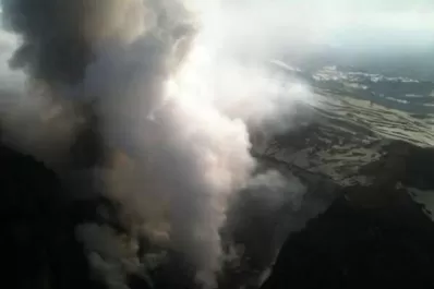 Alerta roja: fotos del volcán Copahue