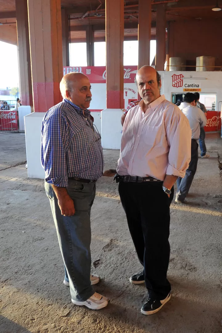 LOS DOS JOSÉ. Costanzo, candidato a presidente de Agrupación Ciudadela, y Saab, candidato a vice de Yo te quiero San Martín, terminaron en buenos términos. 