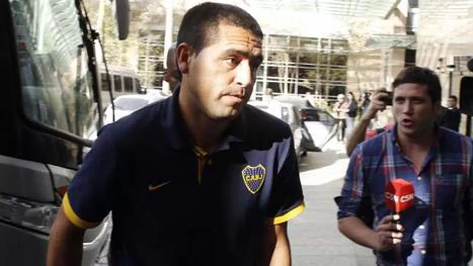 PRIORIDADES. A Boca sólo le importa llegar a la final y ganar la Copa, se sinceró Riquelme. FOTO TOMADA DE CLARIN.COM