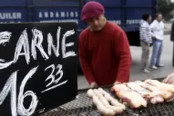 Ruralistas protestan en el Obelisco