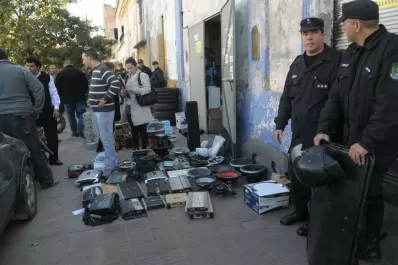 Allanan un comercio de ventas de autopartes