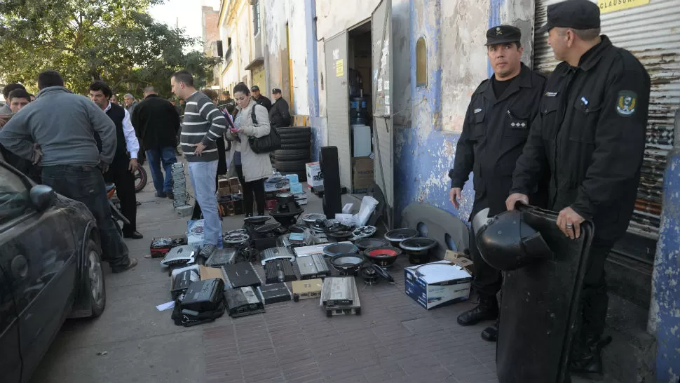 CERRADO. Clausuraron el local por las irregularidades. LA GACETA / FOTO DE FRANCO VERA