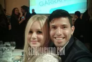 Kun Agüero compartió una foto con la Princesita Karina