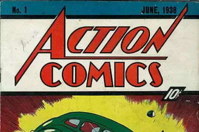 Encontró el primer número de Superman