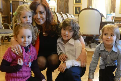 A Cristina Kirchner se le escapó que está por ser abuela