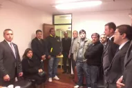 Taxistas, fiscales y el Jefe de Policía se reunieron, tras el reclamo de seguridad