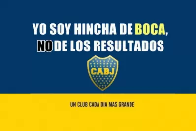 Boca se defendió de las burlas de River con afiches