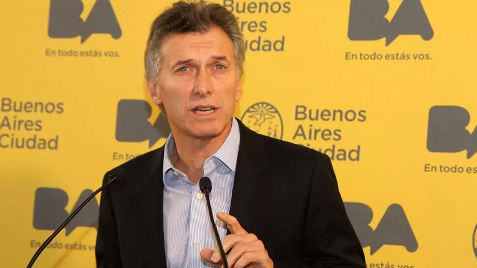 MEDICIONES. Macri informó esta mañana sobre el nuevo organismo. DYN