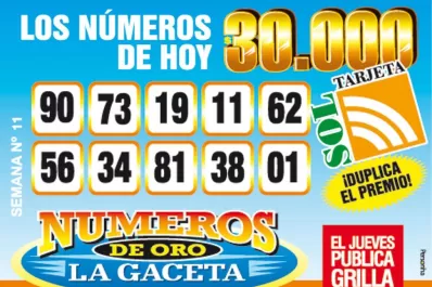 Los Números de Oro de LA GACETA