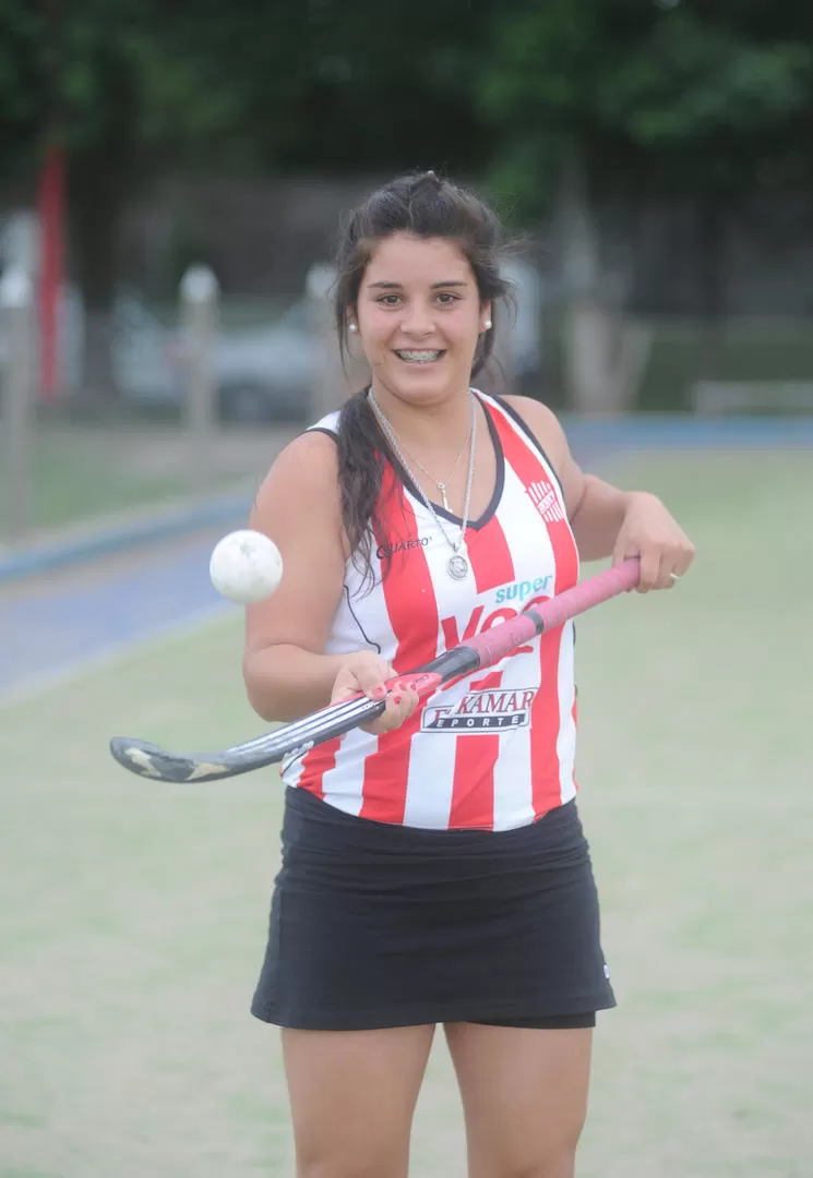 EN LA CIMA. Núñez López, jugadora polifuncional de San Martín. 