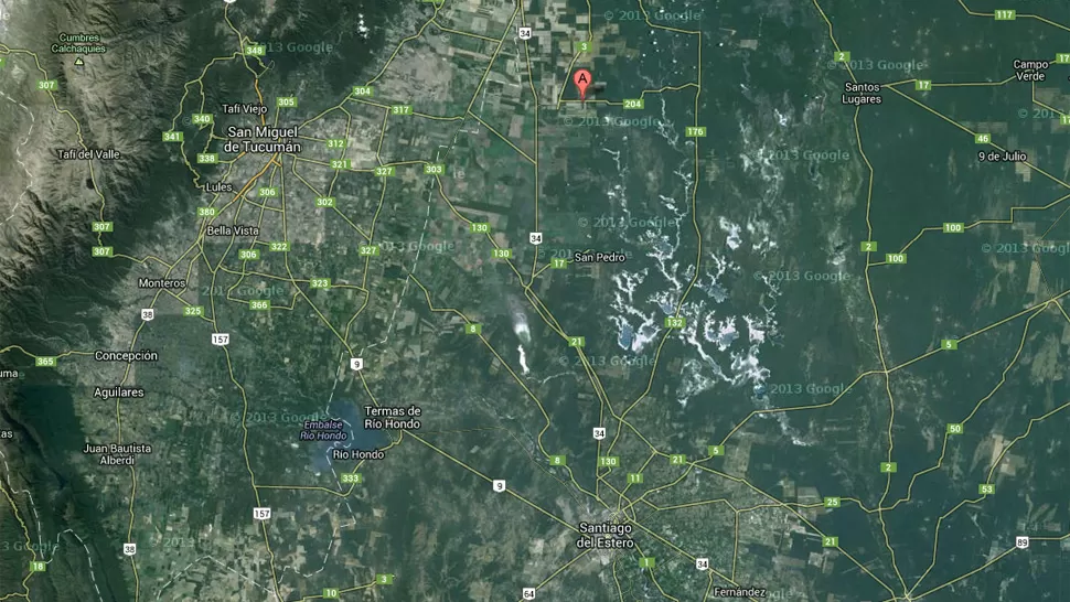 DESCUIDO. Su hermano de 14 años manipulaba un arma y apretó el gatillo. FOTO TOMADA DE MAPS.GOOGLE.COM