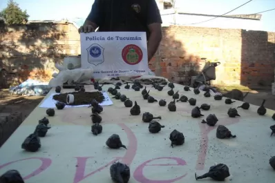 Cuatro hermanos vendían droga en un pasillo del barrio San Fernando