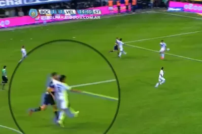 El video del codazo de Cubero a Sánchez Miño