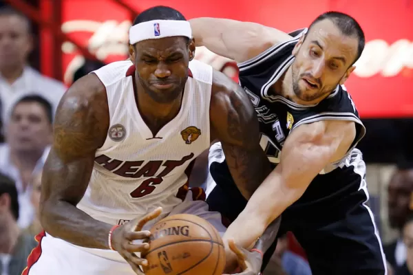 Manu y los Spurs dieron la sorpresa en Miami