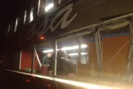 Un colectivo que partió desde Retiro hacia Tucumán chocó en la ruta 34