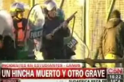 Apareció el video que muestra cómo mataron al hincha de Lanús