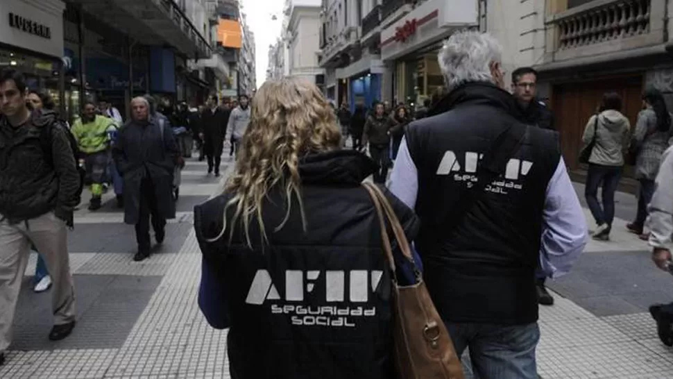 CONTROL. La Afip estuvo en distintas provincias. FOTO TOMADA DE CLARIN.COM.AR