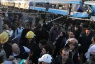 Chocan dos trenes del Sarmiento en Castelar: hay tres muertos y 200 heridos
