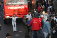 Los videos y las fotos del accidente en Castelar