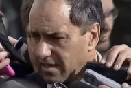 Scioli: vine a poner la cara como siempre
