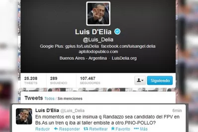 Polémica: D'Elía habló en Twitter de una supuesta conspiración para explicar el choque de trenes del Sarmiento