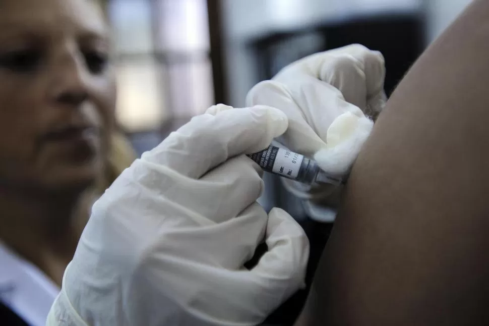 SÓLO UN PINCHAZO. La vacuna es la herramienta más segura para presentarle batalla al virus de la gripe. LA GACETA / FOTO DE ANALÍA JARAMILLO