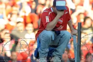 Lágrimas y dolor por el histórico descenso de Independiente