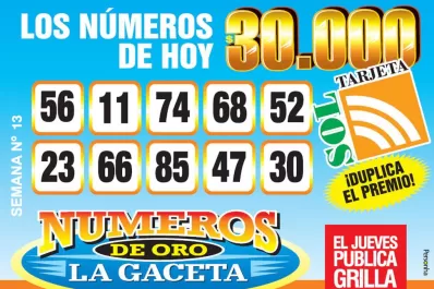 Los Números de Oro de LA GACETA