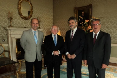 Buscaron el apoyo de Irlanda por Malvinas