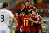 España sacó a pasear a Uruguay