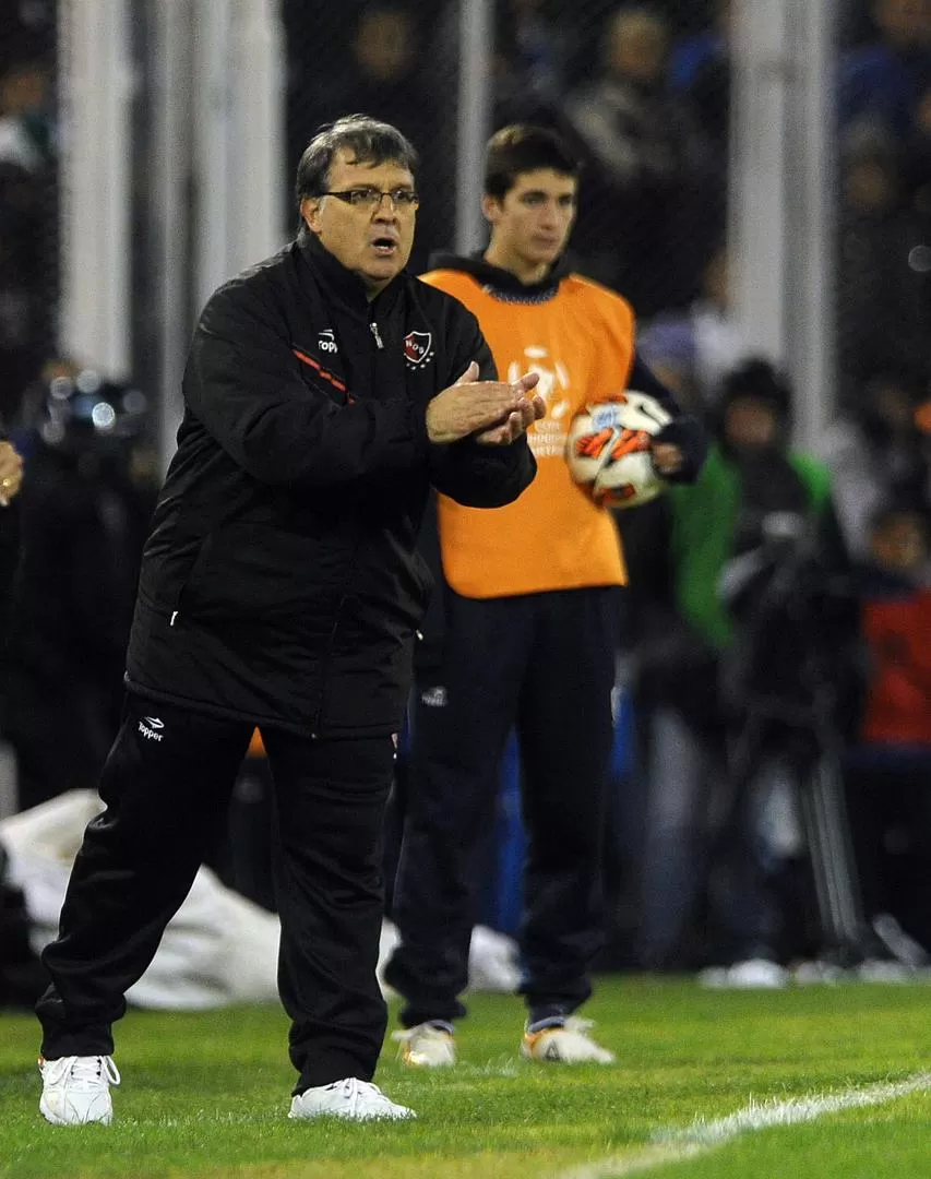 GRAN CHANCE. Martino quiere festejar el título con Newell's. 