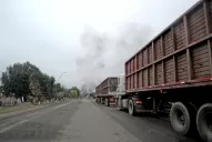 Una rastra casi le saca un pie a una nena y otra se metió adentro de una casa