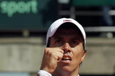 Berlocq le amargó el cumpleaños a Baghdatis