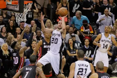Manu Ginóbili, el más querido de la historia de San Antonio Spurs