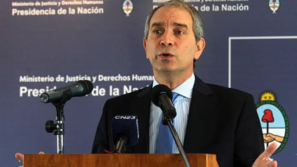 REACCIÓN. El ministro Alak buscó restarle importancia al fallo adverso de la Corte. FOTO TOMADA DE INFOBAE.COM