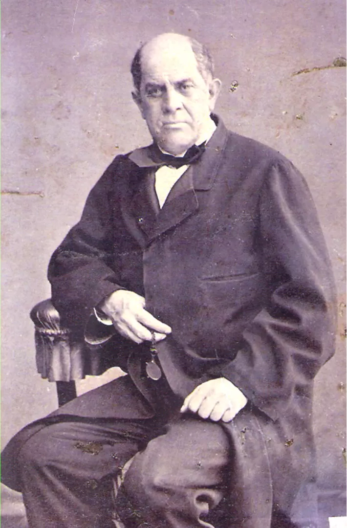 DOMINGO FAUSTINO SARMIENTO. Buena fotografía directa del sanjuanino, tomada en Estados Unidos, meses antes de su regreso al país para asumir la presidencia. LA GACETA / ARCHIVO