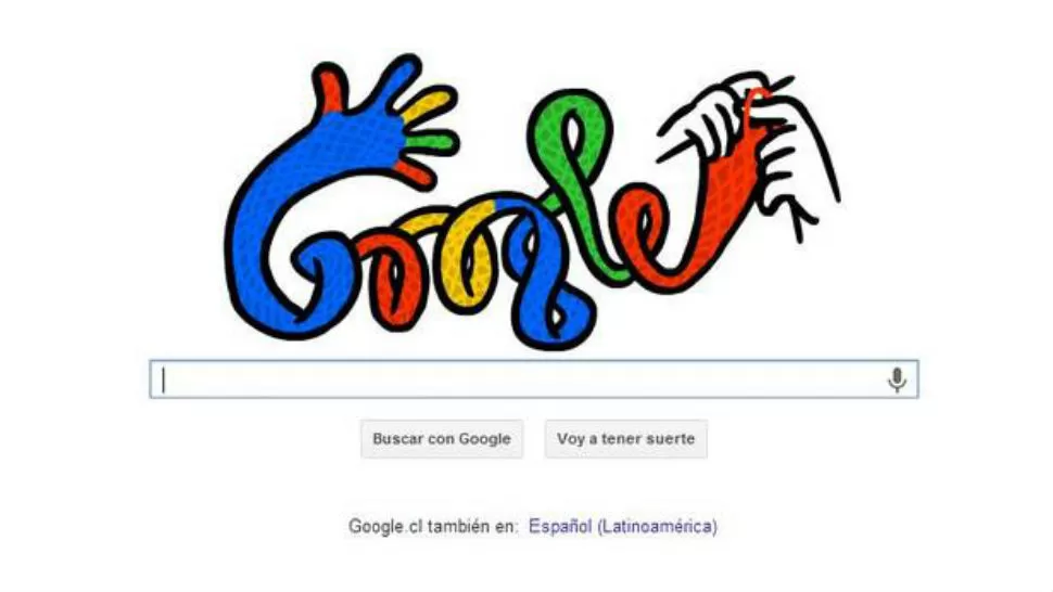 COMO CADA FECHA IMPORTANTE. Hoy Google celebra el inicio de la estación de inverno. CAPTURA DE IMAGEN