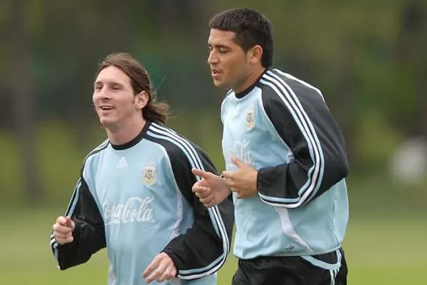 Messi y Riquelme están de festejos