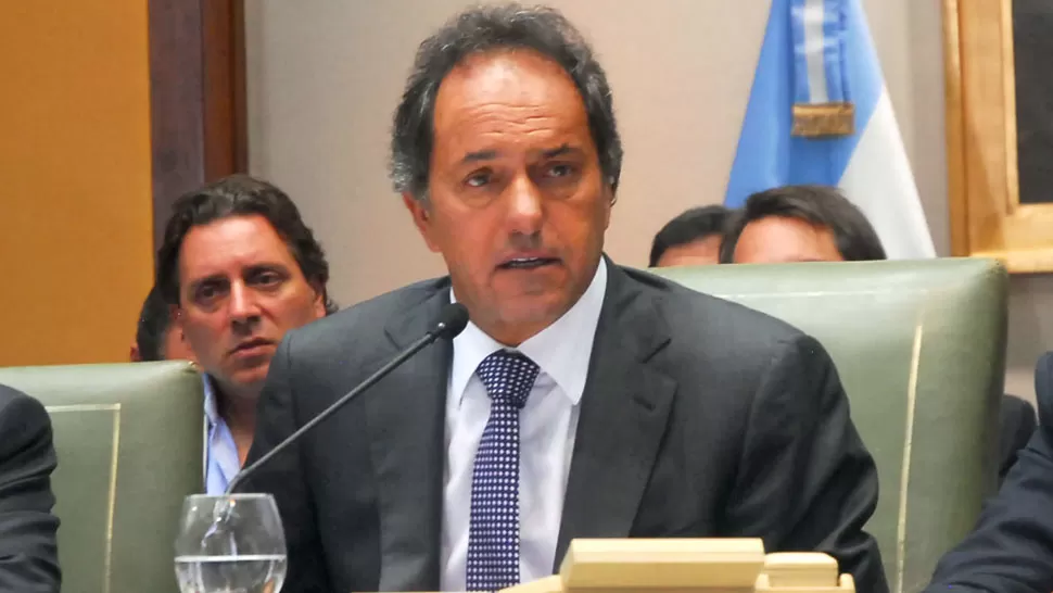 SCIOLI. Soy una persona con altas responsabilidades institucionales, dijo. ARCHIVO TELAM