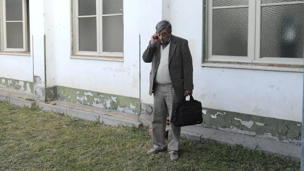 DIA DE NOVEDADES. Esta mañana  Lebbos declaró durante dos horas ante el fiscal de Instrucción Diego López Ávila. LA GACETA/ FOTO DE FRANCO VERA