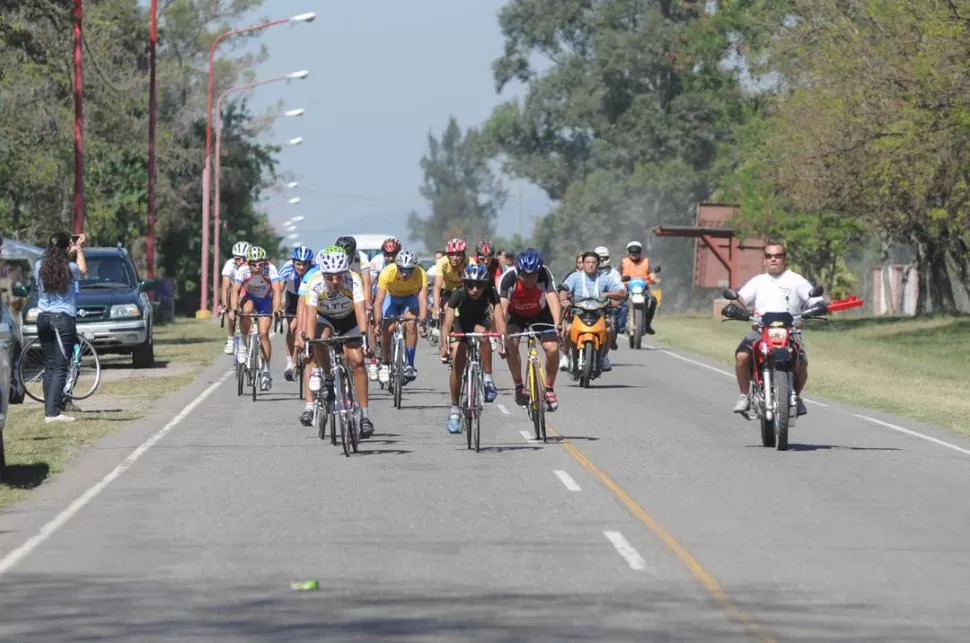 ALEGRÍA. El ciclismo tucumano está recuperando su protagonismo. 